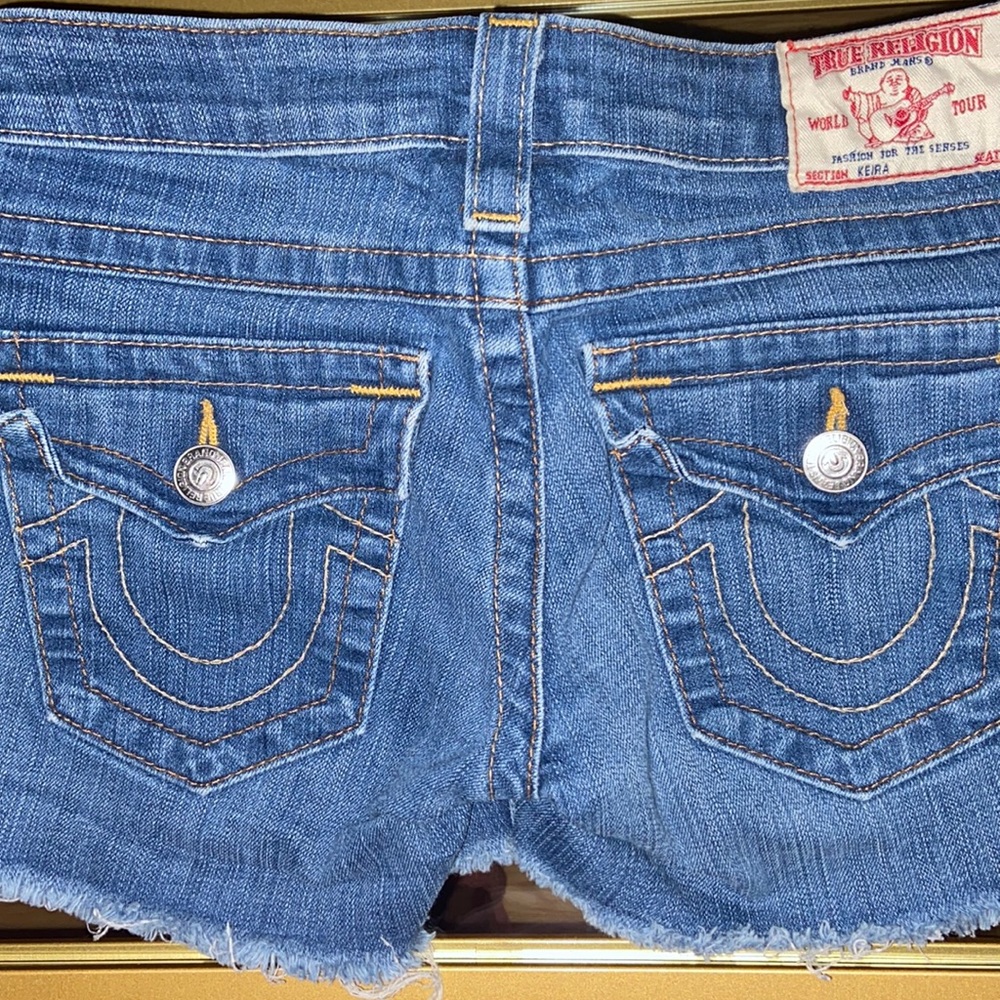 Vintage True Religion Keira shorts